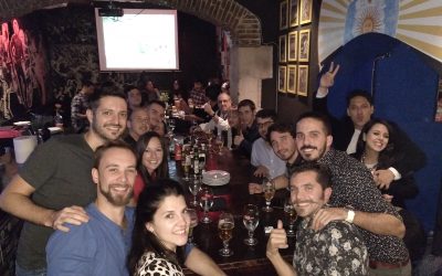 Cena de La Bombonera de Barcelona en La República