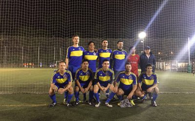Primer partido oficial de La Bombonera F7B